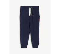Polo Ralph Lauren Polo Ralph Lauren Boys' Logo-Embroidered Tapered-Leg Cotton-Blend Jogging Bottoms Cruise Navy 7 Years