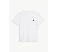 Ralph Lauren Cotton Jersey Short Sleeve T-Shirt White Kids - 5