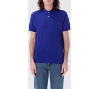 Custom Slim Fit Polo- male- Polo Ralph Lauren- Polo Shirts- Blue- L- Tops L