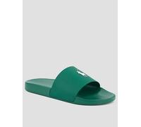 Polo Ralph Lauren Polo Ralph Lauren POLO SLIDE Mens Sliders Forest/Deckwash White - UK 10 - Green