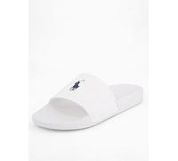 Polo Ralph Lauren Pool Slider, White, Size 6, Men White