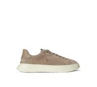Polo Ralph Lauren Rlite Court Suede Sneakers, Light Brown, Size 12, Men Light Brown