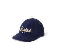 Polo Ralph Lauren Script Logo 6 Panel Cap, Navy, Men Navy