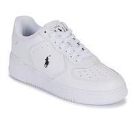 Polo Ralph Lauren Shoes (Trainers) MASTERS CRT-SNEAKERS-LOW TOP LACE in White 4