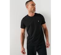 Polo Ralph Lauren Short Sleeve Crew Loungewear T-Shirt, Black, Size L, Men Black
