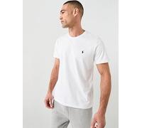 Polo Ralph Lauren Short Sleeve Crew Loungewear T-Shirt, White, Size 2Xl, Men White
