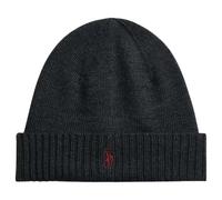 Polo Ralph Lauren Signature Pony Wool Beanie - Grey One Size One Size