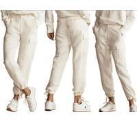 Polo Ralph Lauren Silk Mulberry Linen Cargo Pants Trousers Cargo Hose S