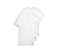POLO RALPH LAUREN Slim Fit Cotton T-Shirt 3-Pack, L, White
