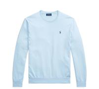 Polo Ralph Lauren Slim Fit Textured Cotton Sweater Office Blue