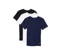 Polo Ralph Lauren Slim Fit w/Wicking 3-Pack Crew Undershirts, Andover Heather/Bali Blue/Cruise Navy 2, XL