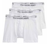 Polo Ralph Lauren Stretch-Cotton Boxer Brief 3-Pack - White XXL XXL
