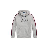Polo Ralph Lauren stripe-detail hoodie - Grey S