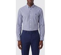 POLO RALPH LAUREN Striped Stretch Cotton Shirt with Embroidered Pony Logo - Size: L - male
