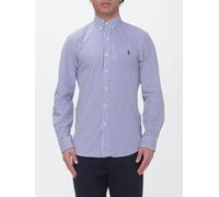 POLO RALPH LAUREN Striped Stretch Cotton Shirt with Embroidered Pony Logo - Size: S - male