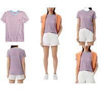 Polo Ralph Lauren Stripes Pony T-shirt Colorful Retro Shirt Top Blouse XS