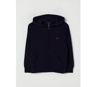 Ralph Lauren Felpa Full Zip Hoodie dark blue red junior - M