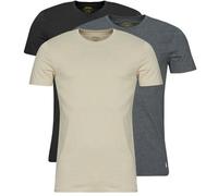 Polo Ralph Lauren T shirt S/S CREW 3 PACK CREW UNDERSHIRT in Multicolour XL