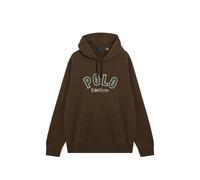Polo Ralph Lauren The RL fleece Western-logo hoodie - Brown XL