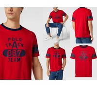 Polo Ralph Lauren Track Team Tee T-shirt Shirt Classic Fit Pure Cotton Top M