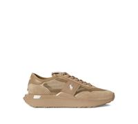 Polo Ralph Lauren train 89 mesh suedetrainers - Brown 5-6-7-8-8.5-9-10-11