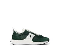 Polo Ralph Lauren Train '89 PP Leather Sneakers, Green, Size 10, Men Green