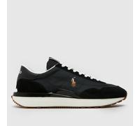 Polo Ralph Lauren Train 89 PP Trainers in Black & White UK 11 (EU 45)