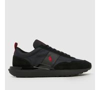 Polo Ralph Lauren Train 89 Trainers in Black & Red UK 11 (EU 45)