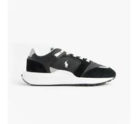 Polo Ralph Lauren Train 89 V2 Mens Suede Panelled Trainer Black / White - UK 7