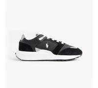Polo Ralph Lauren Train 89 V2 Mens Suede Panelled Trainer Black / White - UK 8