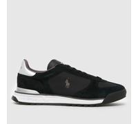 Polo Ralph Lauren Varick Trainers in Black & White UK 7 (EU 41)
