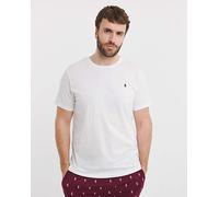 RALPH LAUREN Short Sleeve Crew Neck Jersey T Shirt - White white L