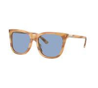 Polo Ralph Lauren Woman Sunglass PH4201U - Frame color: Shiny Light Honey Havana, Lens color: Light Blue