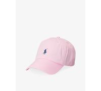 Polo Ralph Lauren Womens Polo Ralph Lauren The Iconic Logo-Embroidered Cotton Baseball Cap Carmel Pink /Jewel Blue 1 Size