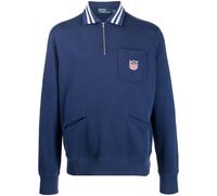 Polo Ralph Lauren Zip Fleece Jumper Sweater Sweatshirt Pullover New M