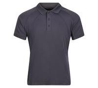 Polo Regatta Coolweave Wicking Gris S