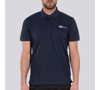 Polo shirt Alpha Industries Basic Polo shirt SL Bleu XS
