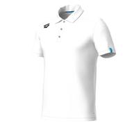 Polo shirt Arena Team Solid Blanc XS