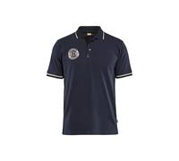 Polo shirt Blaklader Limited Grit & Grind Bleu XS