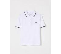 Boss J25p26 Short Sleeve Polo White 6 Years Boy
