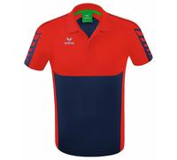 Erima Six Wings Short Sleeve Polo Red 3XL Men