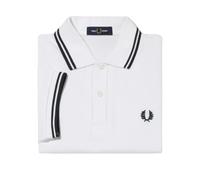 Polo shirt Fred Perry Twin Tipped Blanc 2XL