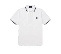 Polo shirt Fred Perry Twin Tipped Blanc 40