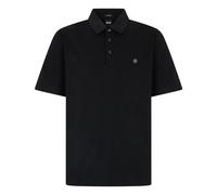 Polo Shirt in Mercerized Cotton with Double B Monogram - male - Boss - Polo Shirts - Black - M - Tops M
