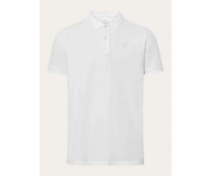 Polo shirt KnowledgeCotton Apparel Toke Basic Badge Blanc S