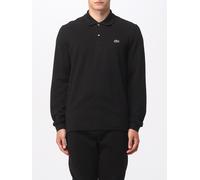 Lacoste Long Sleeve Embroidered Polo Shirt - Black Small