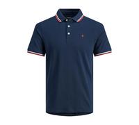 Jack & Jones Paulos Short Sleeve Polo Blue 7XL Men