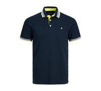 Jack & Jones Essential Paulos Plus Size Short Sleeve Polo Blue 8XL Men