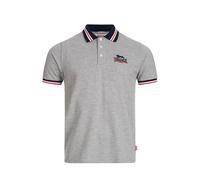 Polo shirt Lonsdale Occumster Gris XL