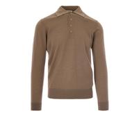 Polo Shirt - male - Paolo Pecora - Polo Shirts - Brown - M - Tops M